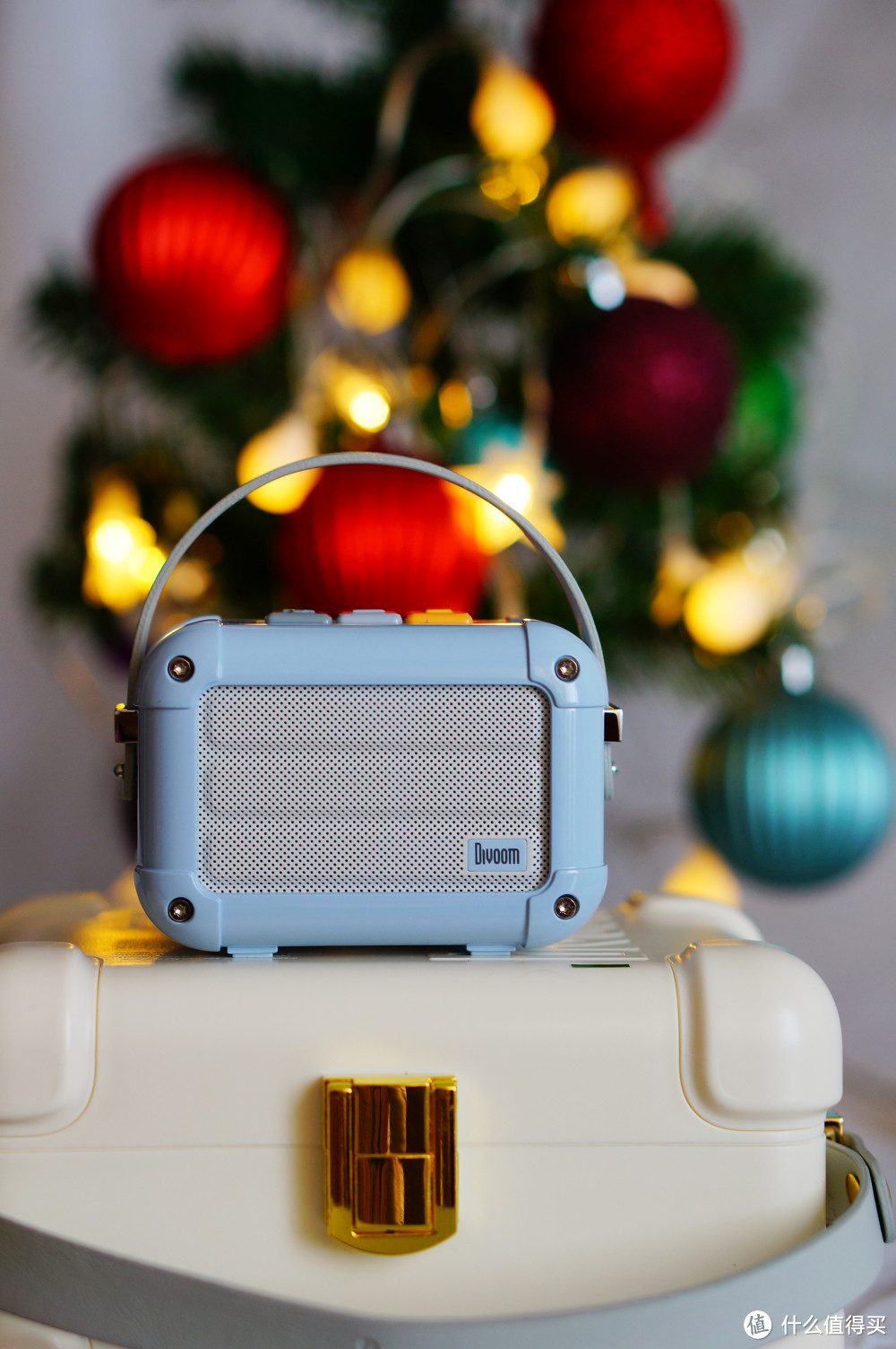 送女友最棒的圣诞礼物 DIVOOM 玛奇朵Macchiato蓝牙fm音箱开箱体验