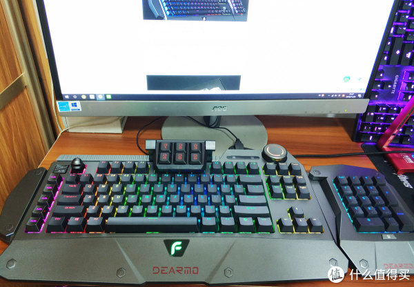 RGB桌面灯效