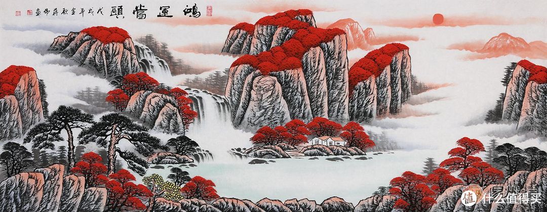 客厅挂画有什么风水讲究？要挂就挂风水画山水画