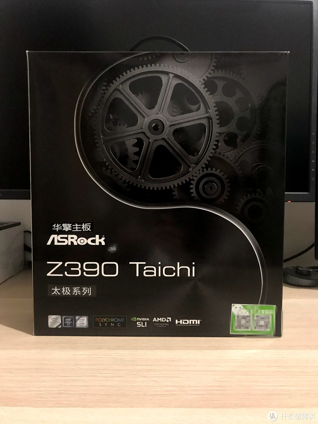 华擎新一代Z390 Taichi太极开箱上机体验