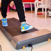 小米有品 WalkingPad 家用静音智能走步机外观展示(折叠|滚轮|按键|插孔|面板)