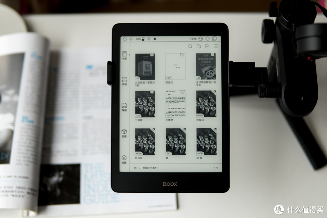 谁说电纸书不需要强劲性能?!翻页无残影、还可以跑安兔兔的BOOX NOVA墨水屏电子阅读器