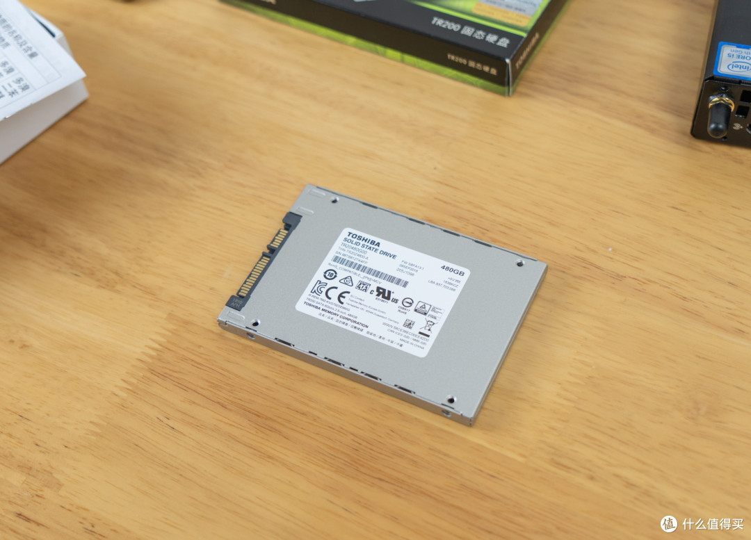 固态白菜价每GB才9毛,升级燥起来,东芝(TOSHIBA) TR200 480GB开箱!