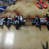 小米 米兔积木 工程吊车使用总结(车轴|车体|轮胎|轮胎|说明书)