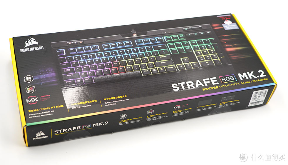 真爱粉终于获得宝贵的船票 海盗船STRAFE RGB MK.2开箱评测