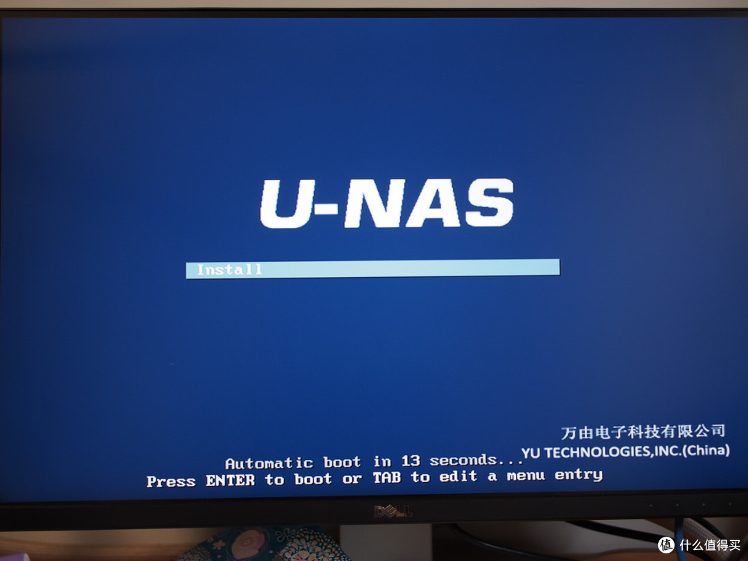 unas系统安装报错