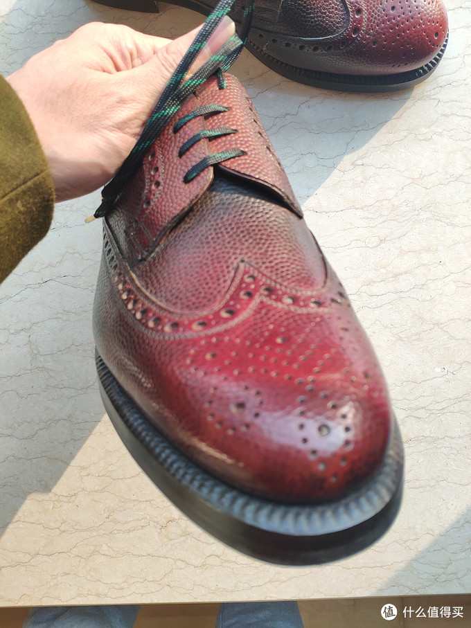 红蓝cp 为信仰充值 Vass Enzo Bonafe手工鞋开箱 商务正装鞋 什么值得买