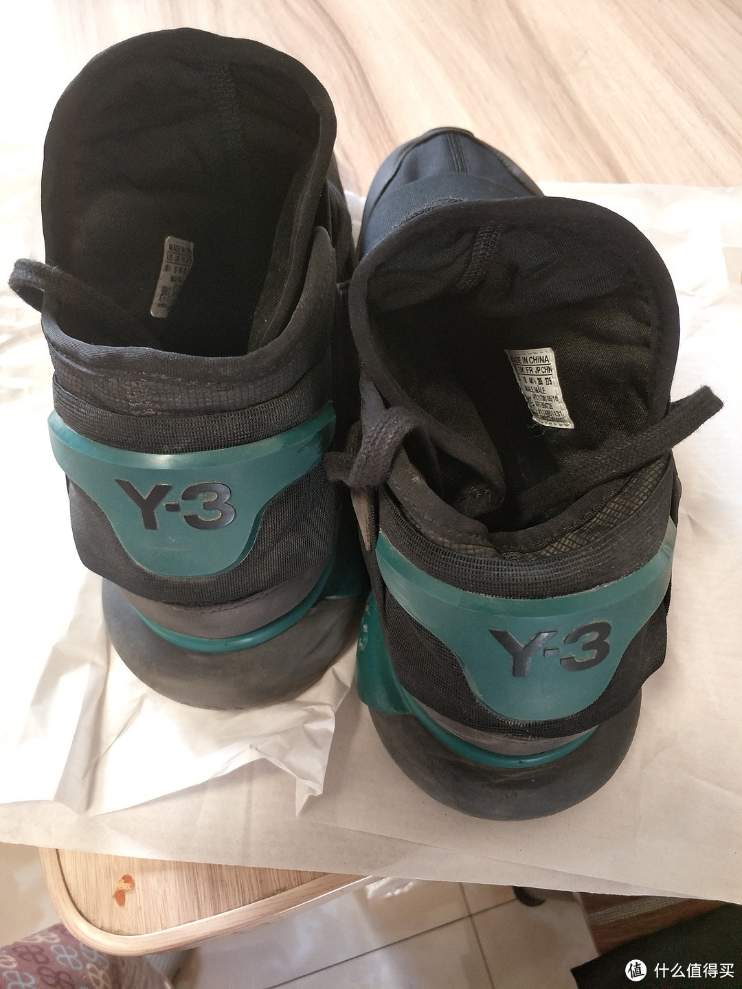 我永远爱adidas，Y-3Qasa High 黑武士使用后心得及爱鞋养护清洗