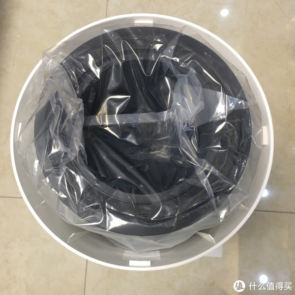 打开后为一次性包装袋密封的滤芯