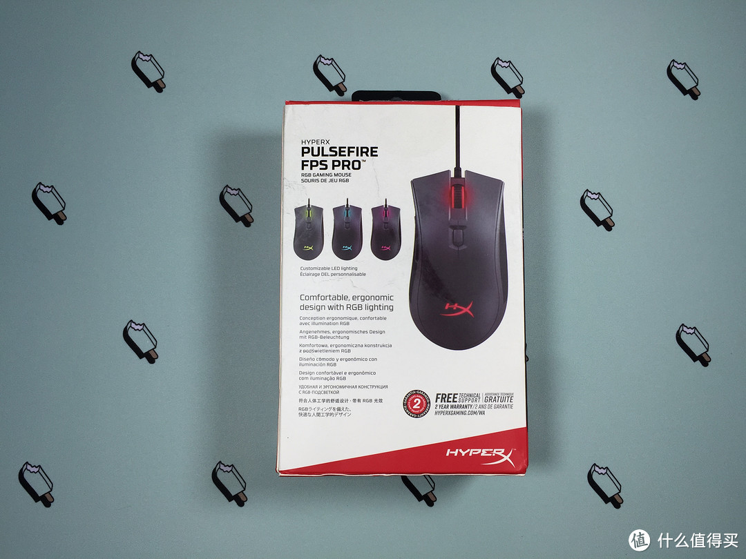 手感出色，定位精准！HyperX Pulsefire FPS Pro逆火专业版游戏鼠标