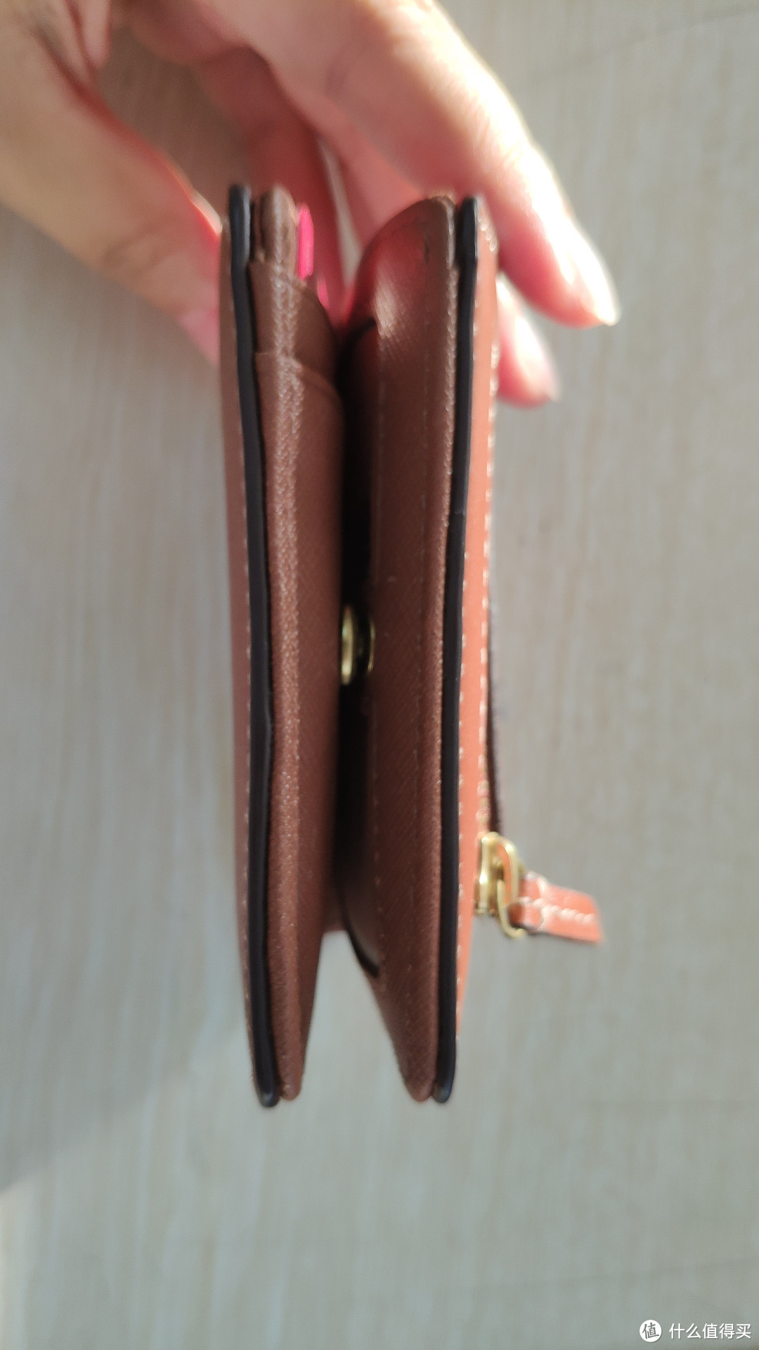 钱包界中的大黄靴:Fossil时尚潮流休闲轻便卡包短款迷你牛皮女士钱包