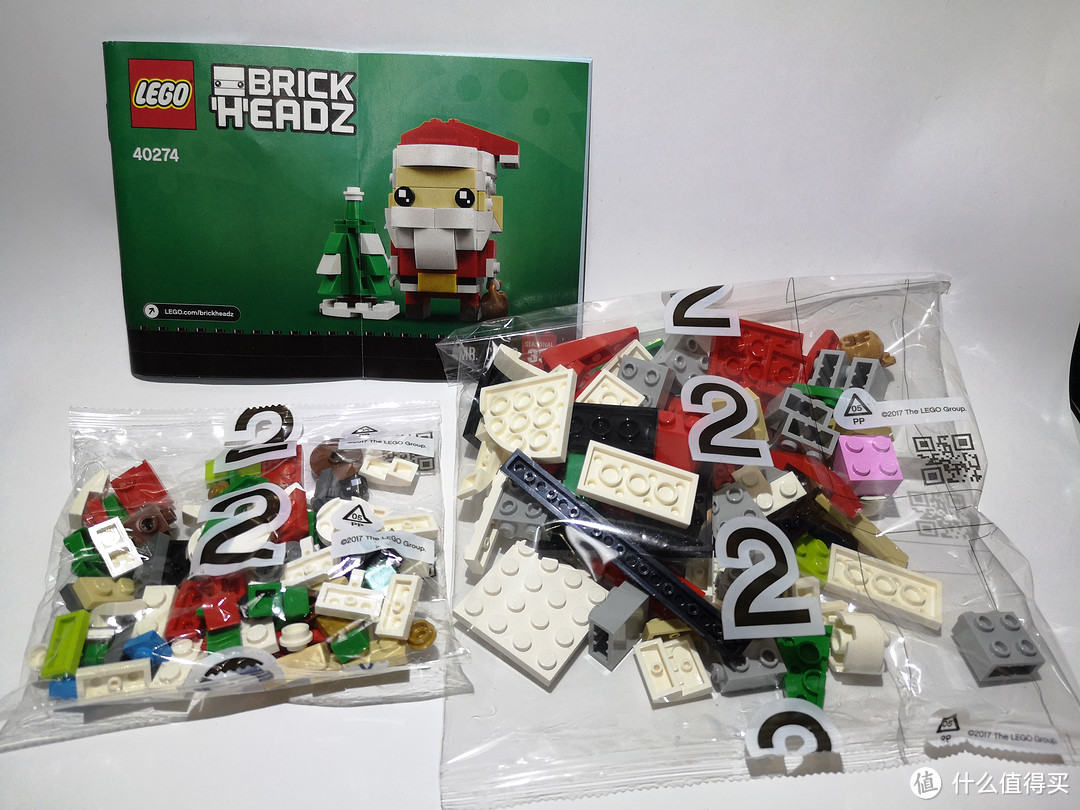 Merry Christmas—Lego Brickheadz 40274 方头仔