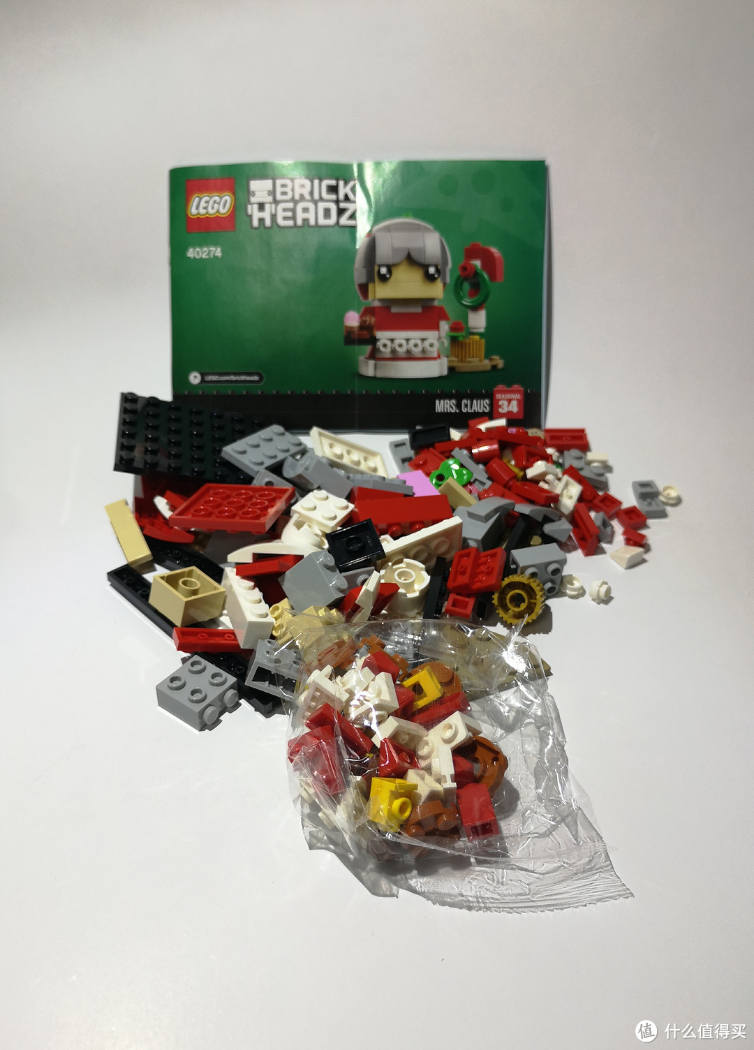 Merry Christmas—Lego Brickheadz 40274 方头仔
