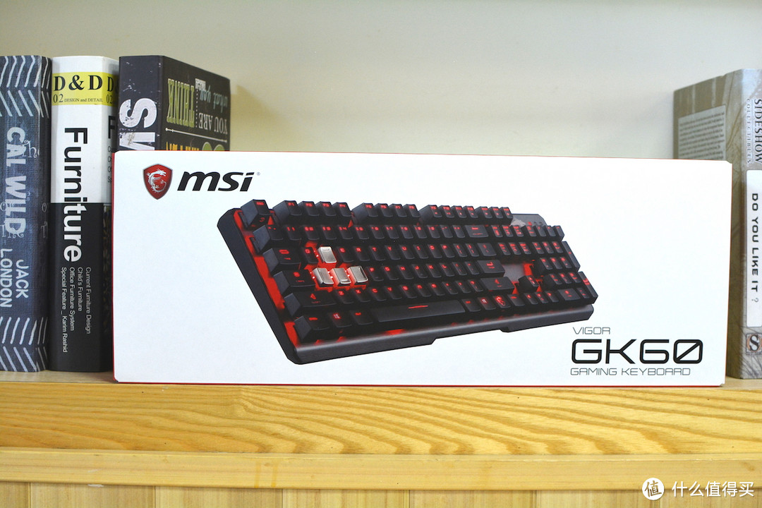 点击寿命高达5000万次，MSI 微星GK60红轴机械键盘实测