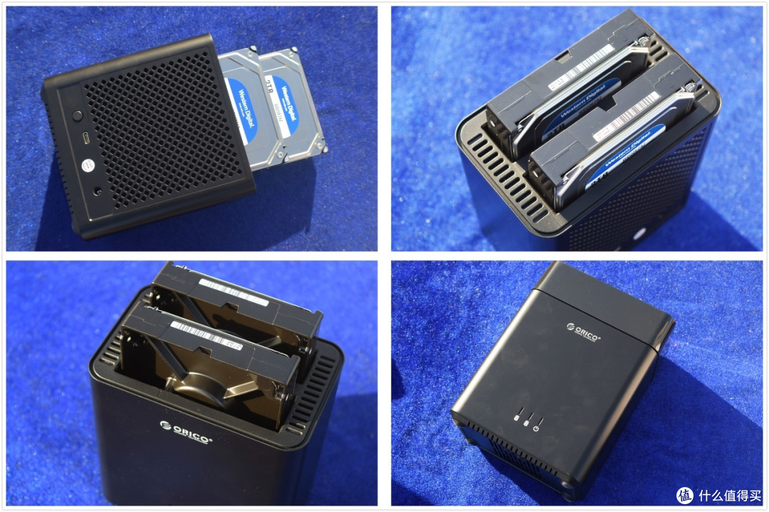 轻松搭建家庭服务器,西数2T蓝盘+ORICO DS200C3双盘位硬盘柜体验点评