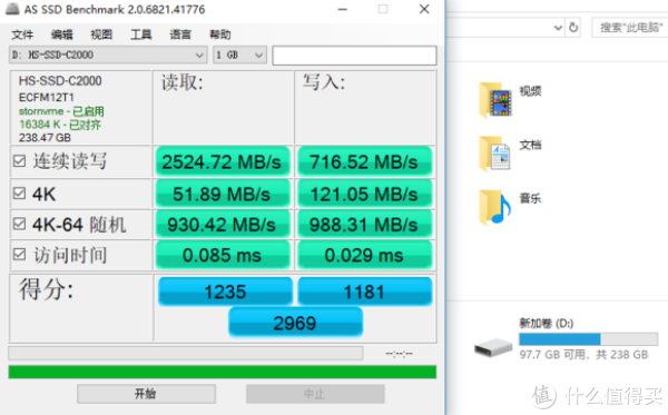 占用60% 1G跑分