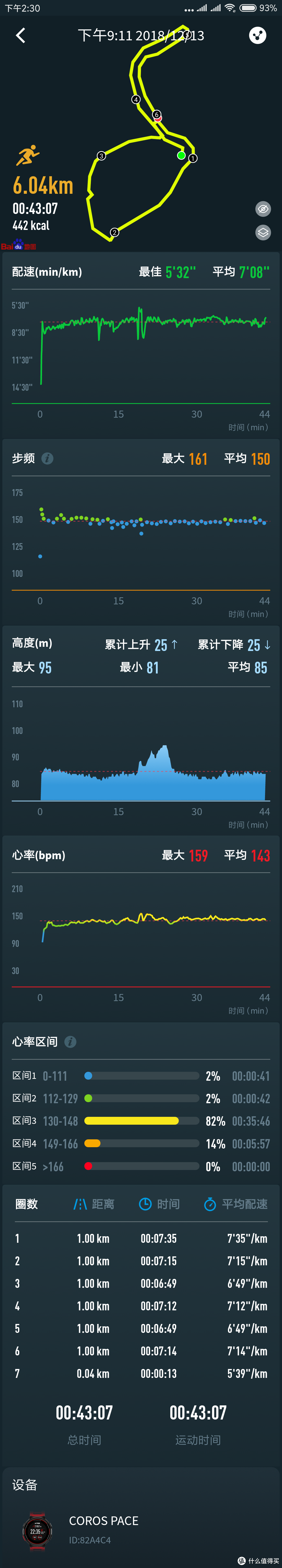 这次仍然是尽量慢速，重点还是继续对比慢速下手表手环的实时心率