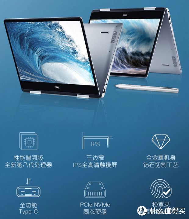 颜值在线，合二为一：Dell 灵越7000 13-7386的深入解读