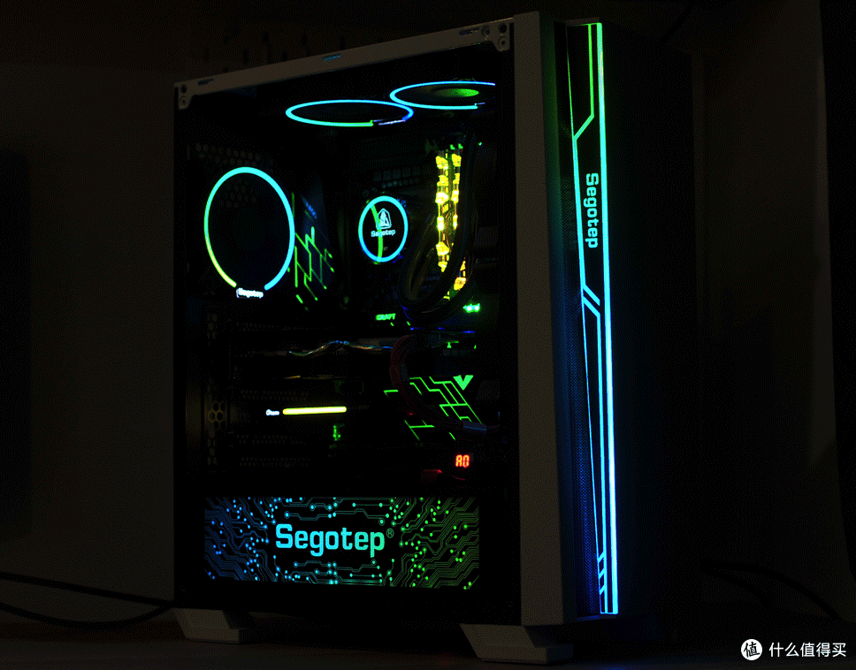 用9700K+Z390新主机来迎接元旦,除了CPU全都有光
