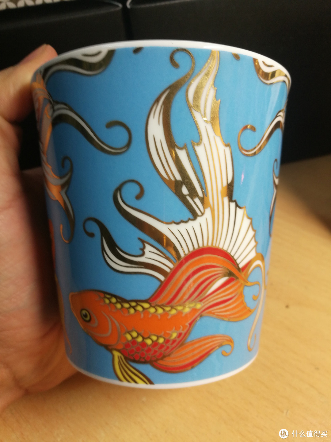DUNOON 骨瓷杯 神仙鱼-金鱼