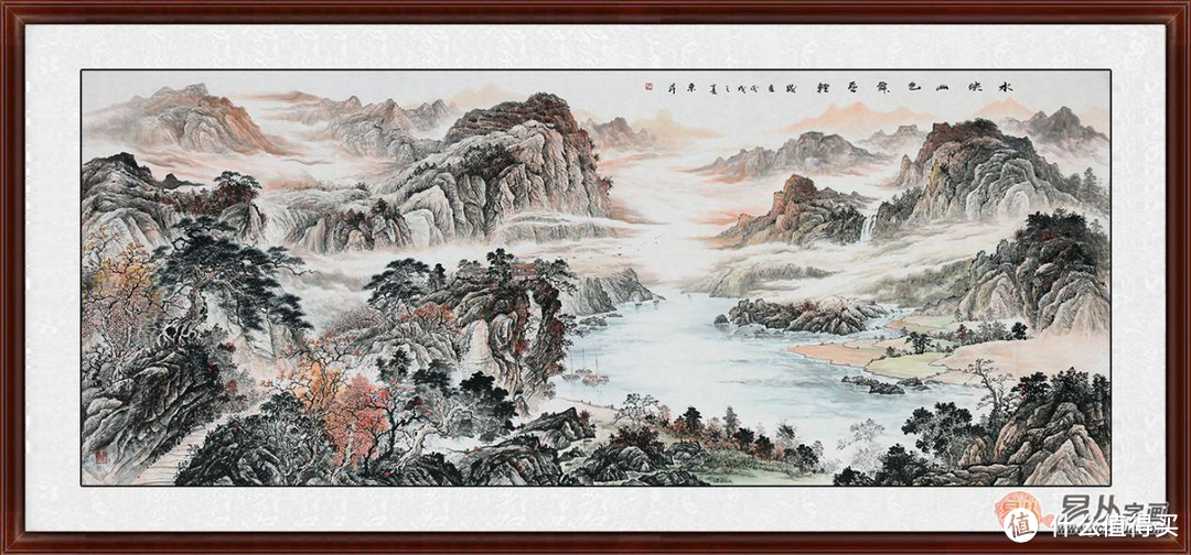 办公室字画怎么选择合适的 国画山水画独具特点