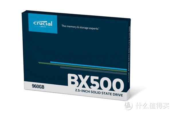 新增960GB容量：Crucial 英睿达 发布 BX500 960GB 固态硬盘