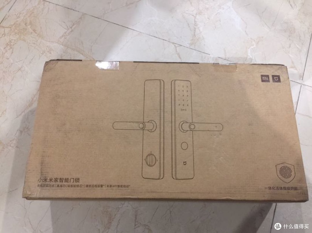 小米智能指纹门锁初使用
