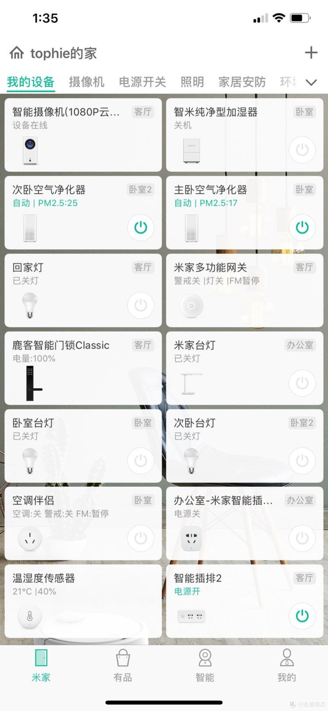 部分米家设备