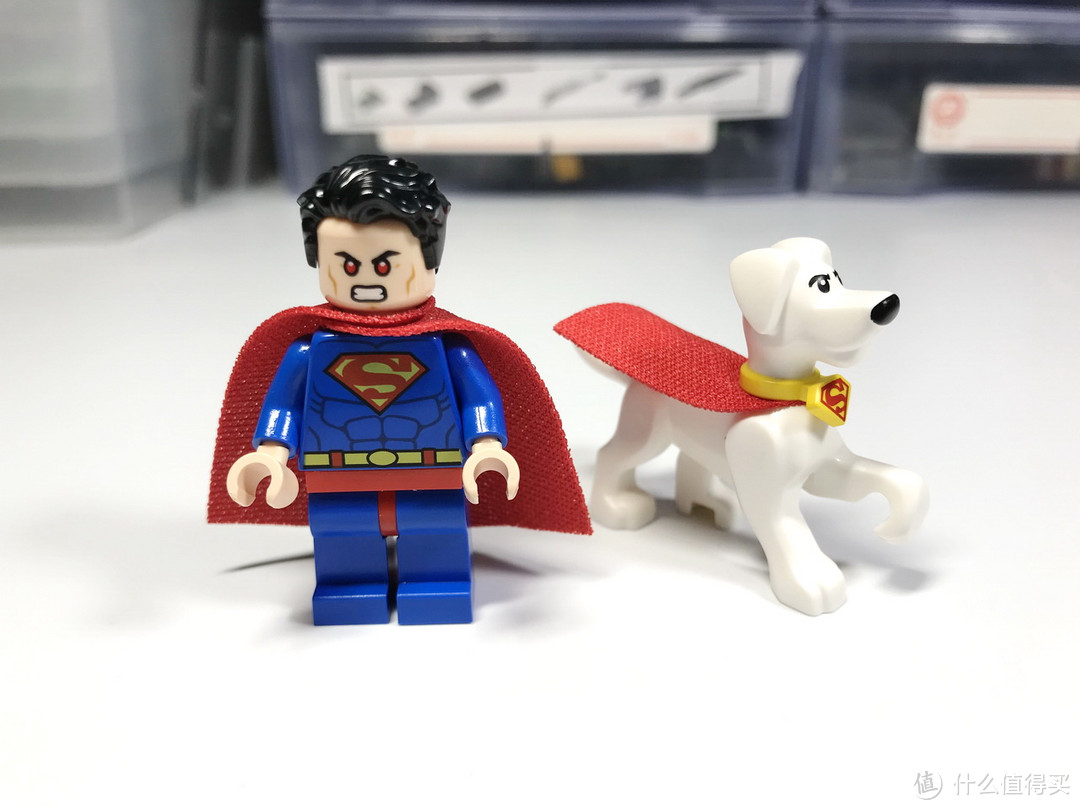 LEGO 乐高 拼拼乐 篇199：Super Heroes 超级英雄系列 76096 超人与超狗小氪的合力之战