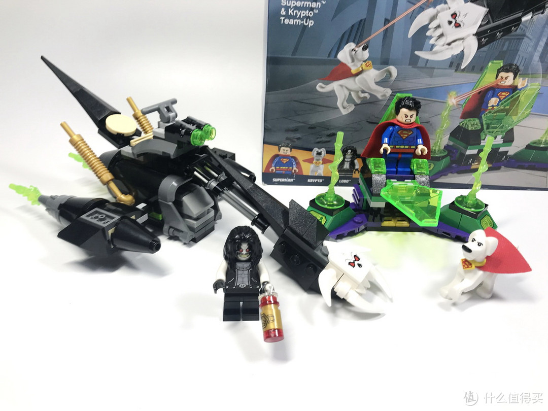 LEGO 乐高 拼拼乐 篇199：Super Heroes 超级英雄系列 76096 超人与超狗小氪的合力之战