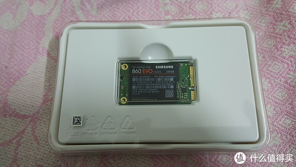 三星860EVO mSATA 250GB固态硬盘本体