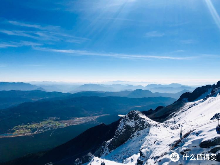 雪山一角