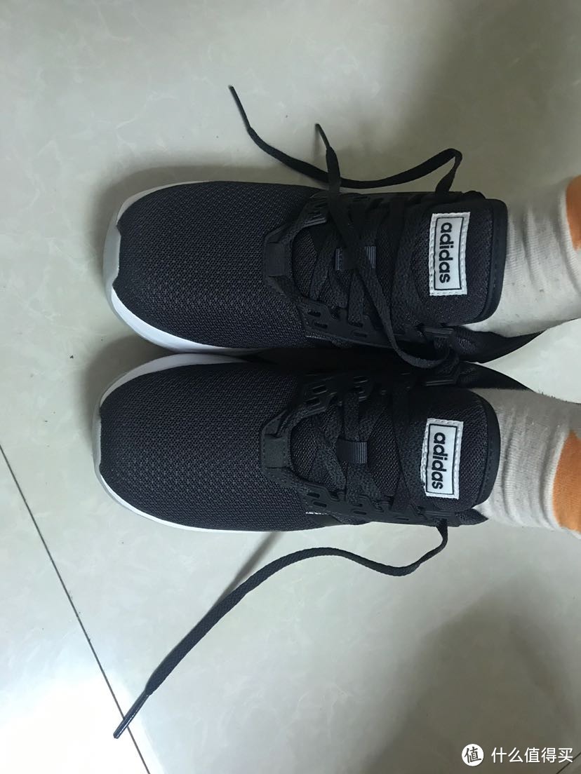 给老公买的鞋子(三):Adidas 阿迪达斯 NEO 休闲跑步鞋+我的两双