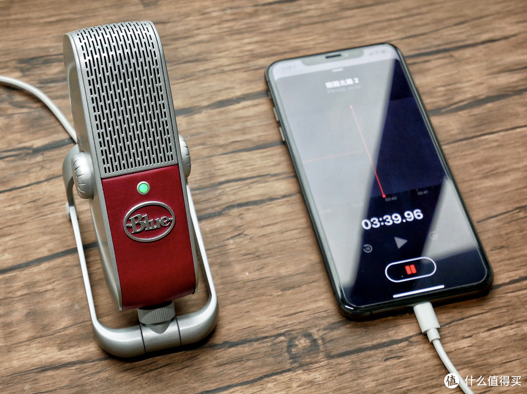 手机k歌神器:blue raspberry小红莓移动usb麦克风开箱与评测