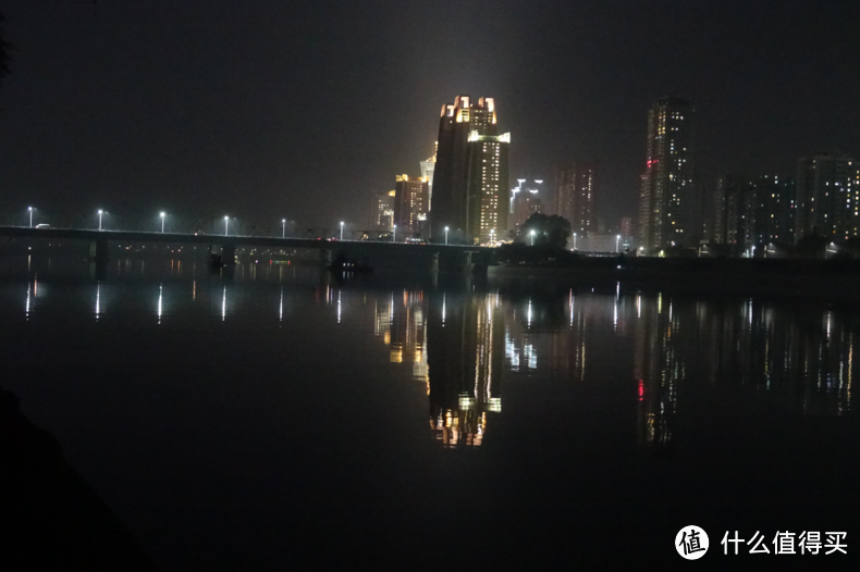 初识平壤 夜幕下的大同江