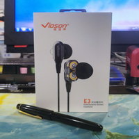 维迪声E3四核双动圈入耳式耳机使用总结(做工|佩戴|音质|价格)