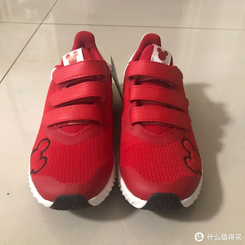 adidas Disney M&M FortaRun儿童运动鞋开箱