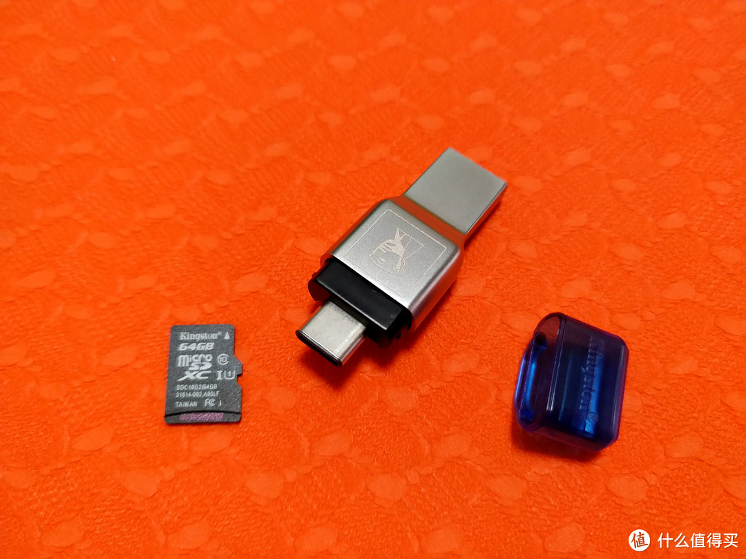 手机电脑平板都能用，金士顿USB 3.1双接口读卡器简测分享！