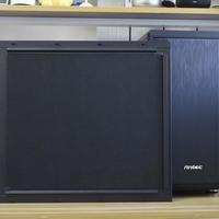 安钛克 P5 M-ATX 静音机箱使用总结(出风口|电源风口|接口|硬盘笼|风扇)
