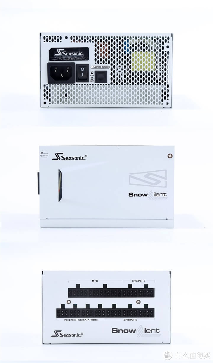 白色妖姬—海韵 SnowSilent 650电源 开箱