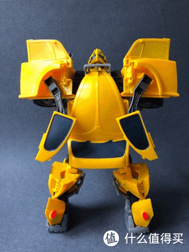黄色预警，Q萌甲壳虫来袭~~变形金刚超级英雄大黄蜂开箱试玩