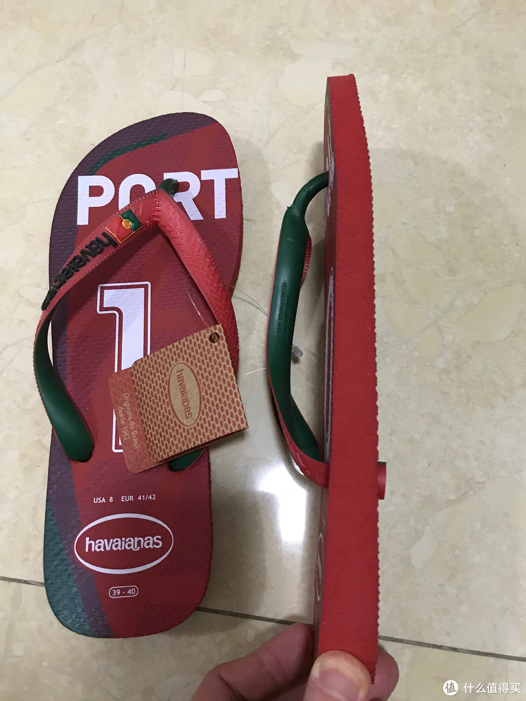 Havaianas巴西哈瓦那人字拖鞋葡萄牙国家队