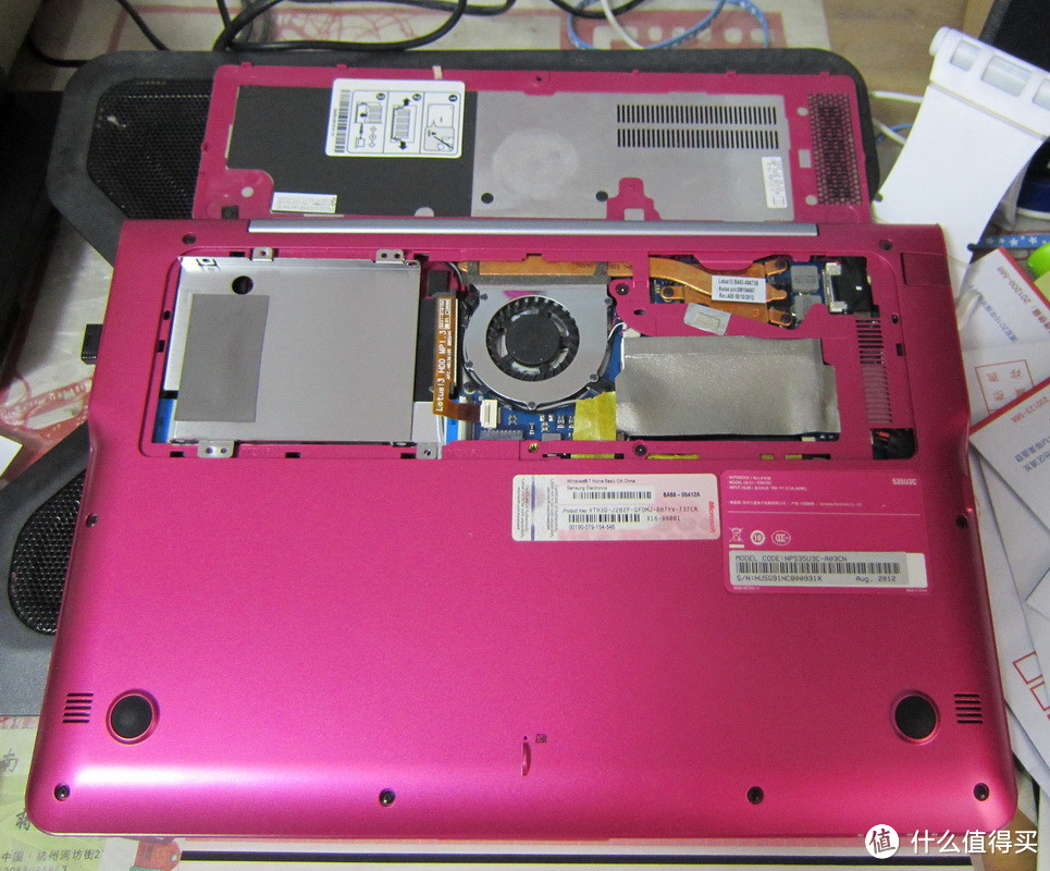 三星535U3C超极本升级SSD和内存全过程记录