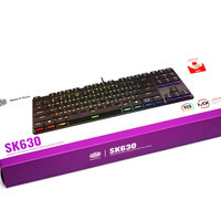 酷冷至尊 SK630 矮红轴RGB键盘使用总结(键帽|厚度|手感)
