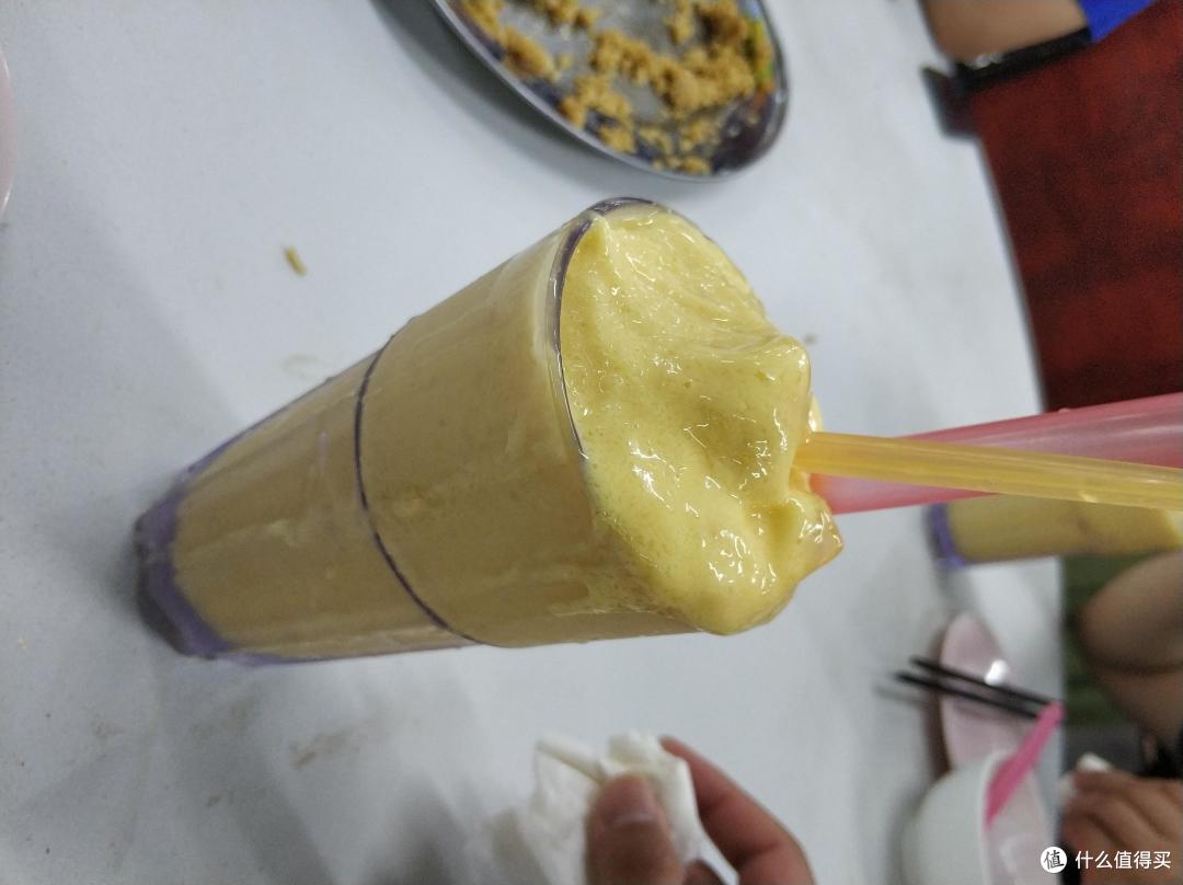 芒果冰沙,贼好吃