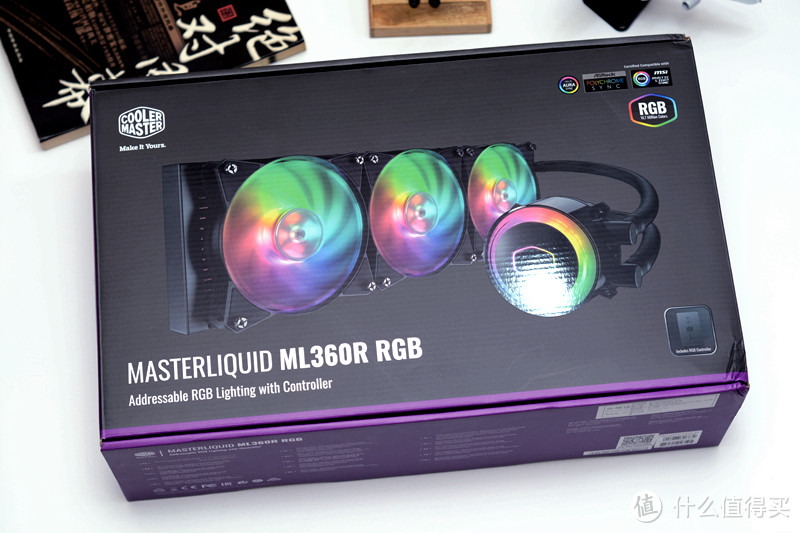 酷酷的、冷冷的，CoolerMaster冰神G360RGB水冷散热器开箱