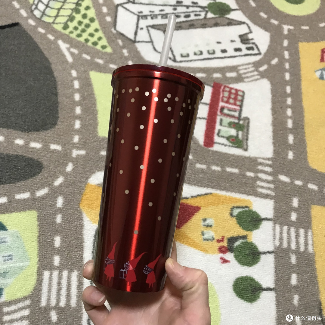星巴克圣诞老人款不锈钢桌面杯