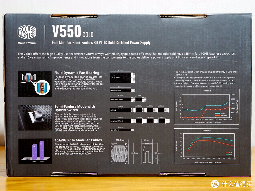 十年质保？酷冷至尊重造全模组电源—酷冷至尊 V550  80PLUS金牌全模组电源开箱