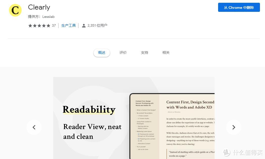 Chrome扩展推荐：满屏广告一键消失，自带朗读的清爽阅读器