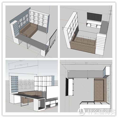 书房各个角度图